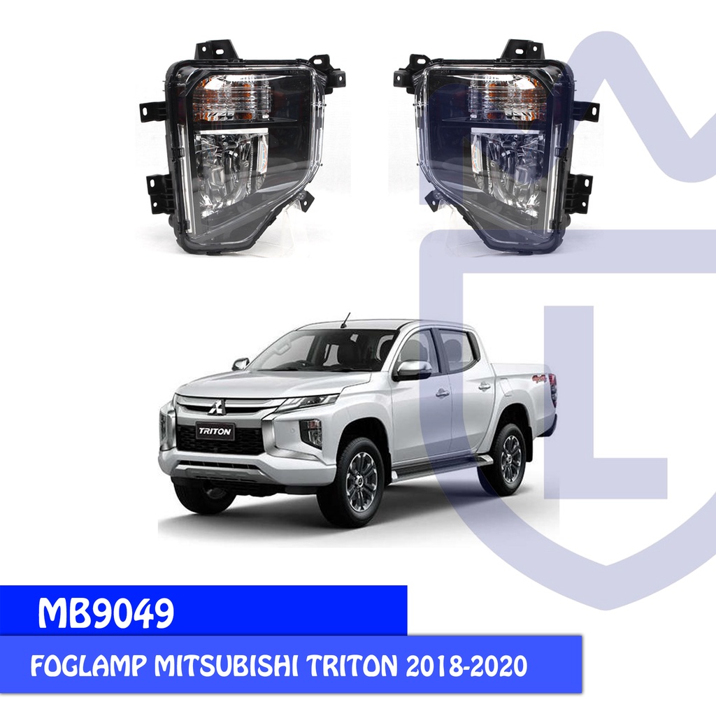 FOGLAMP/LAMPU KABUT MITSUBISHI TRITON L200 DOUBLE CABIN 2019-2020