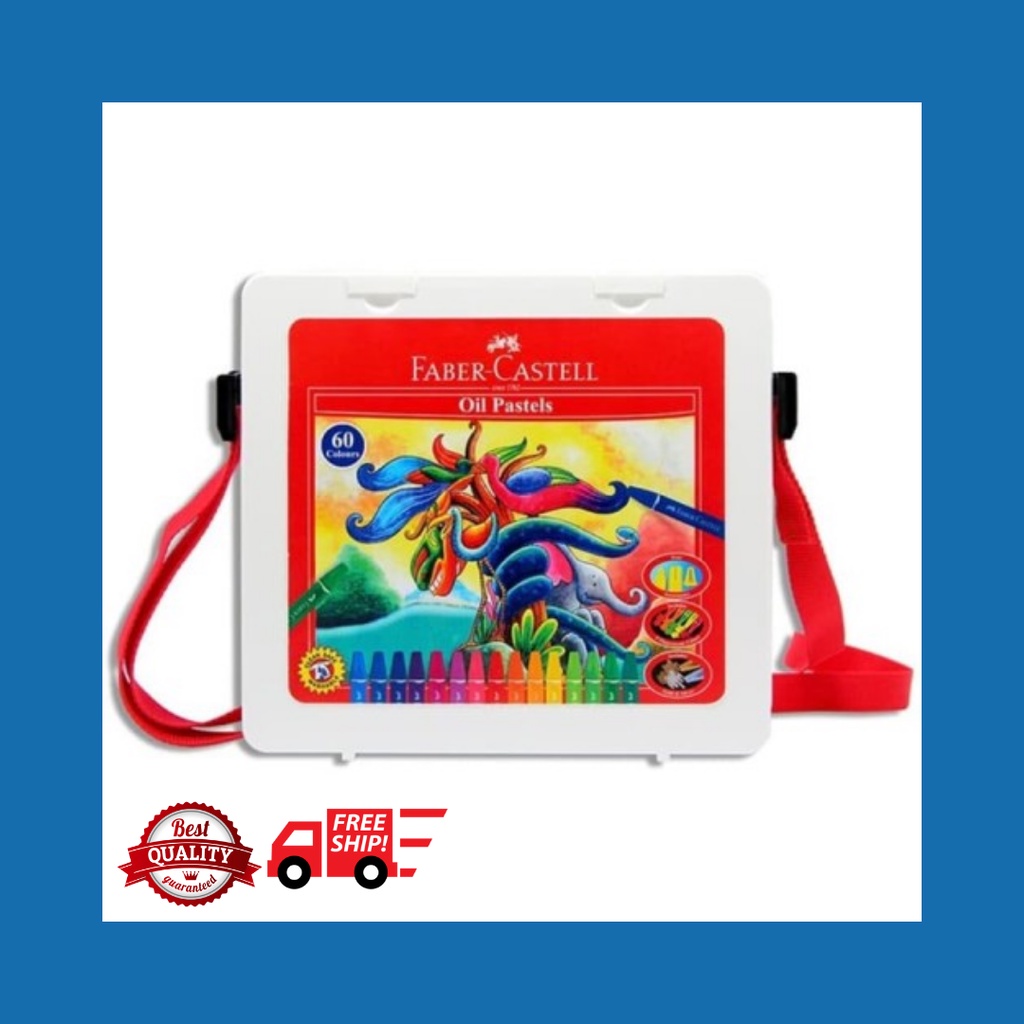 

CRAYON 60 WARNA/ HEXAGONAL OIL PASTEL BAG 60 W FABER-CASTEL 120100