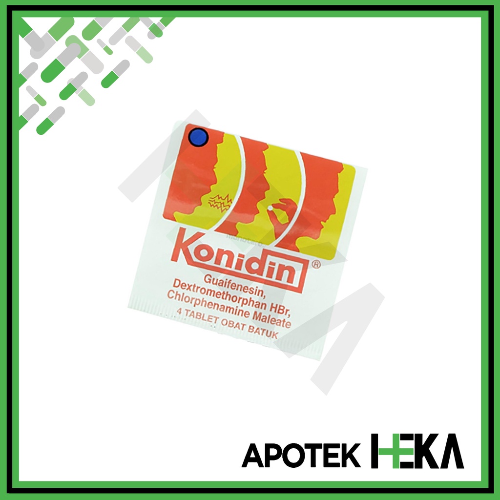 Konidin Tablet Obat Batuk Strip isi 4 (SEMARANG)