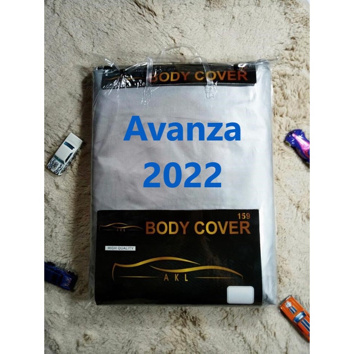 Avanza dan Avanza2022 Silver Coating Body Cover Mobil Sarung Mobil penutup mobil