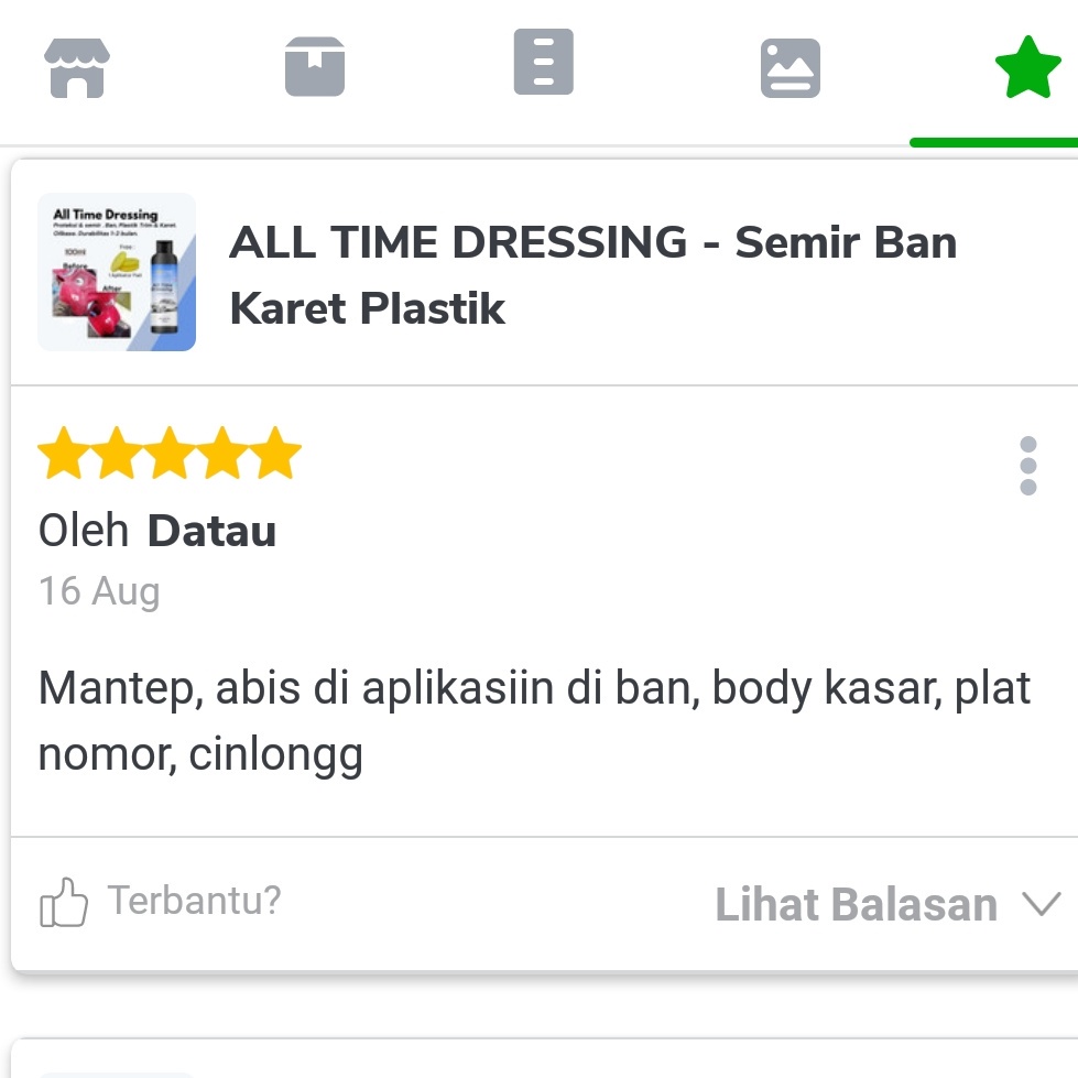 ALL TIME DRESSING - BeCare Detailing - Perawatan Plastik Bertekstur - Perawatan Body Plastik - Penghitam Dasboard - Leather Care - Tire Dressing - Perawatan Body Kasar - Penghitam Body Plastik - Penghitam Body Kasar - Back to Black Permanent