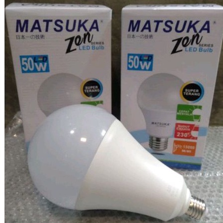 Lampu Led Bulb Matsuka Zen Series Super Terang 32/40/50Watt