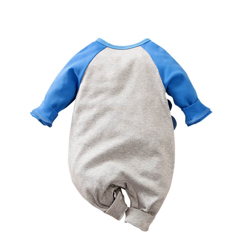 [COD] jumper import karakter lucu motif dino biru lucu 2 tahun baby laki laki premium brownieground