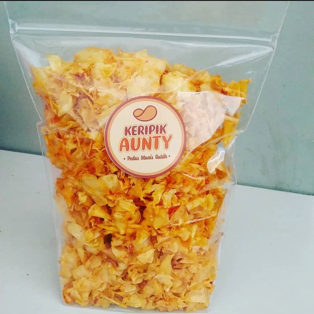 

Keripik Aunty Oleh-oleh Khas Makassar 500gr