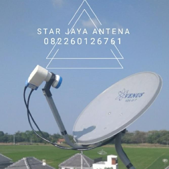 Antena parabola mini untuk 2 TV tanpa iuran bulanan selamanya