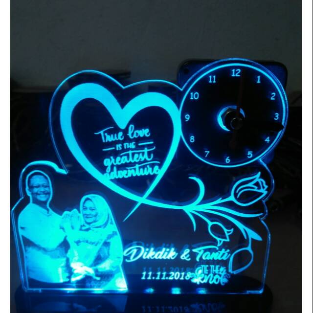 Kado unik lampu custom