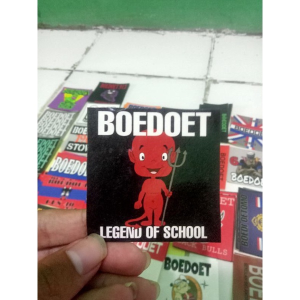 

STIKER BOEDOET LEGEND OF SCHOOL SETAN MERAH