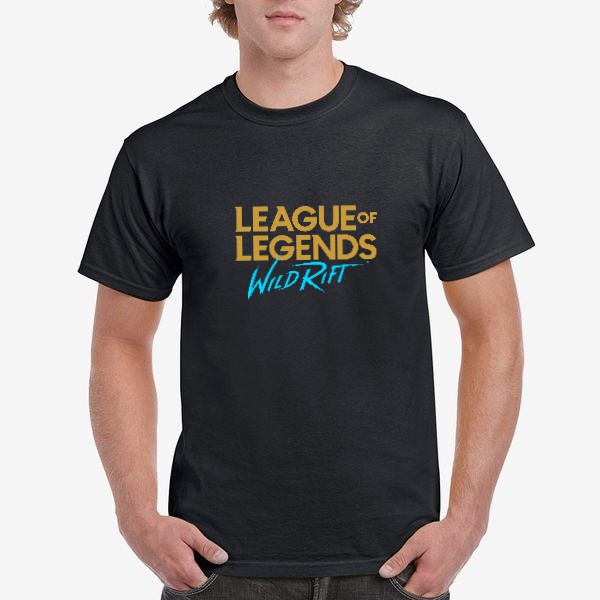 KAOS TSHIRT LEAGUE OF LEGENDS WILDRIFT LOGO COMBED 30S