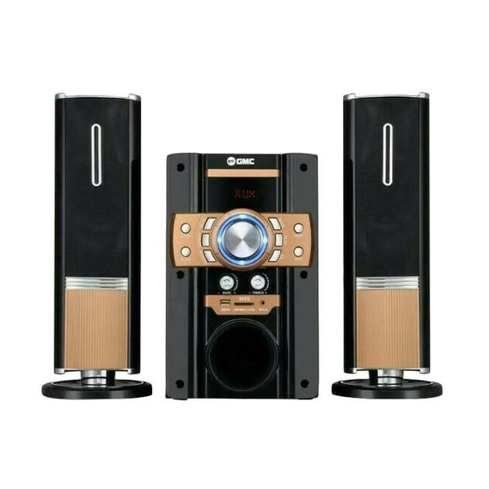 Speker Aktif GMC Bluetooth 885S - Gold