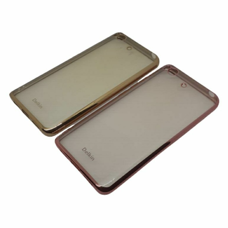 Case Ultrathin Soft List Crom DELKIN / TPU List Crom Samsung/Lenovo/Xiaomi/Vivo/Oppo/Iph/Asus