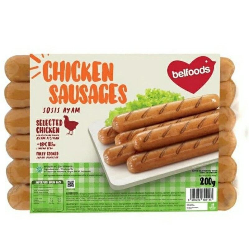 

Belfoods Chicken sausages 200 gr