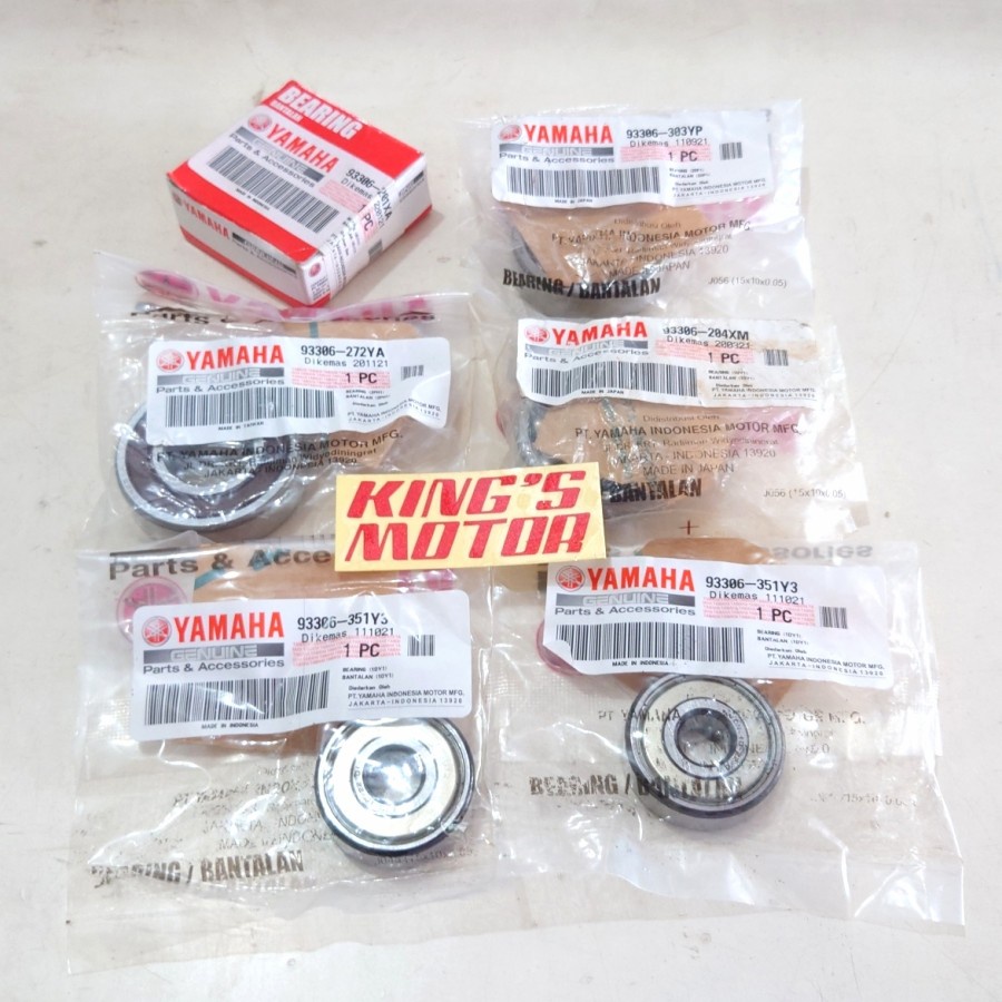 BEARING LAHER RASIO GARDAN TRANMISI GEAR FREEGO XRIDE 125 X-RIDE 125