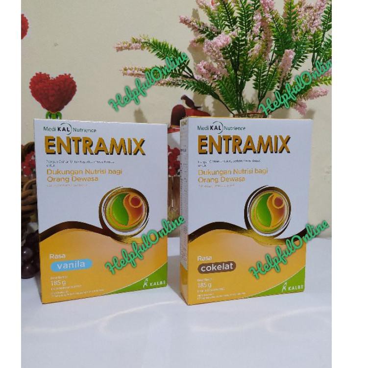 

☆J237❀ ENTRAMIX susu rasa Vanilla & Cokelat 185g ☆