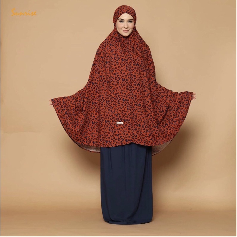 Mukena sunrise Gokha | Mukena dewasa | Mukena jumbo | Mukena Rayon