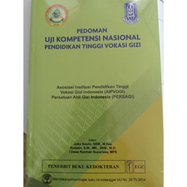 Pedoman Uji Kompetensi Nasional