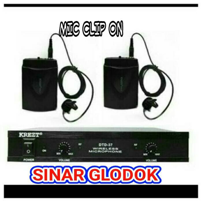 MIC KREZT WIRELESS DTD 37 CLiP ON