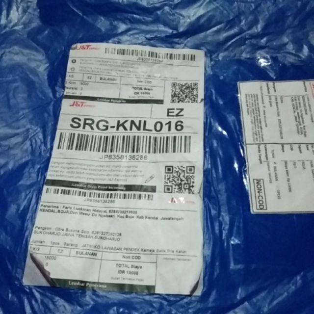 Jatmiko Lawasan Pendek Kemeja Batik Pria Katun Sragenan Full Furing