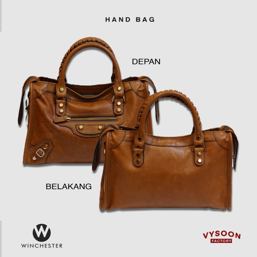 Tas Wanita Premium Ukuran Bahan Kulit / Hand Bag Wanita Kulit Premium