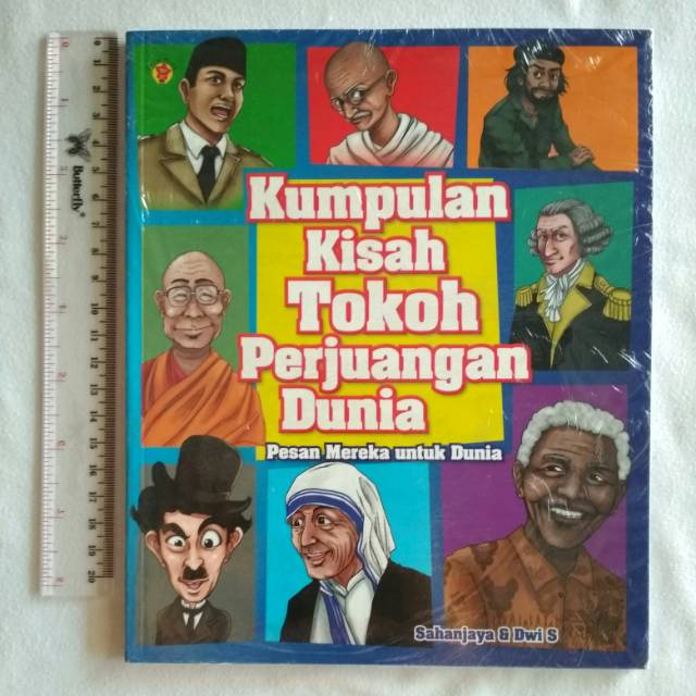 

Buku kumpulan kisah tokoh perjuangan dunia
