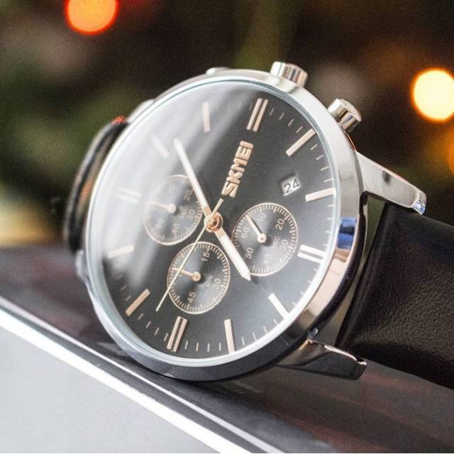 Jam tangan skmei chronograph original
