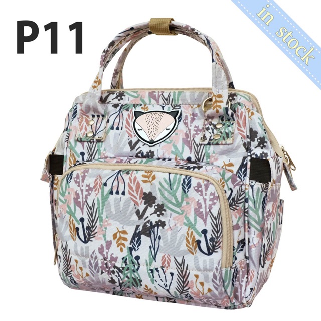 3 in 1 Diaper BAG Floral Little Munya 3 in 1 Diaper Bag Little Munya motif P11