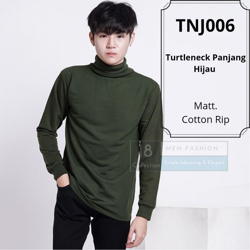 Kaos TurtleNeck / Jaket Turtle Neck / Kaos Kerah Panjang / Sweater tipis / Jaket Tipis / Turtleneck