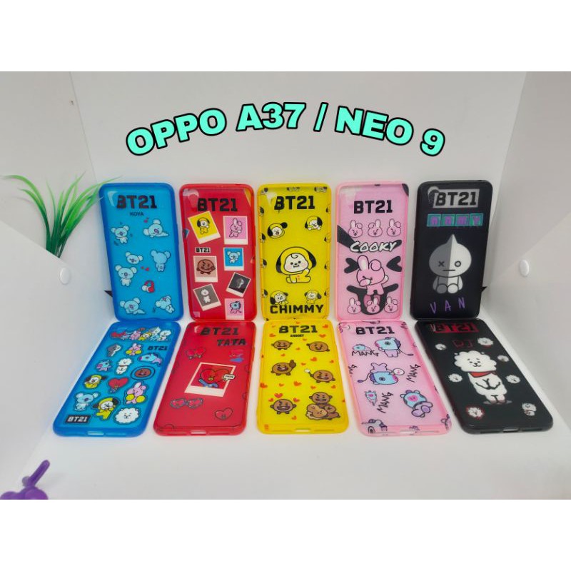 SOFTCASE Realme C21 C12 C15 C25 3 BT21 BTS CUTE KARAKTER