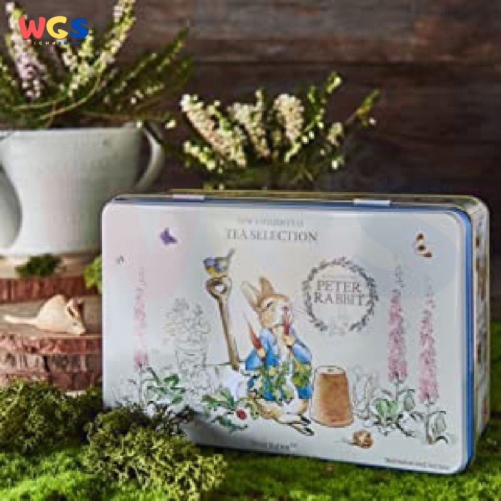 New English Teas Beatrix Potter Tea Selection Tin 100 Teabag x 2g