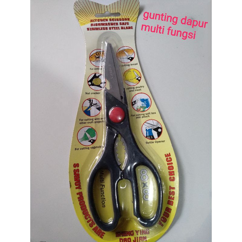 Gunting Dapur Serbaguna MultiFungsi / Gunting Ikan