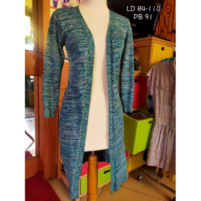 Outer butik premium import rajut baju korea jepang bangkok bunga wool paris fashionable fashion