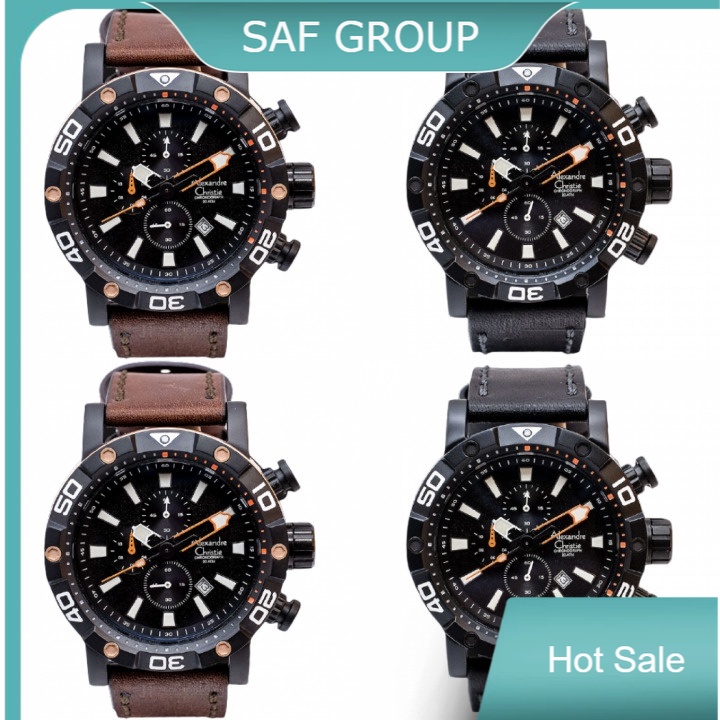 JAM TANGAN PRIA ALEXANDRE CHRISTIE AC 6412 / AC 6413 DIVING LUMIBRITE ORIGINAL by plp