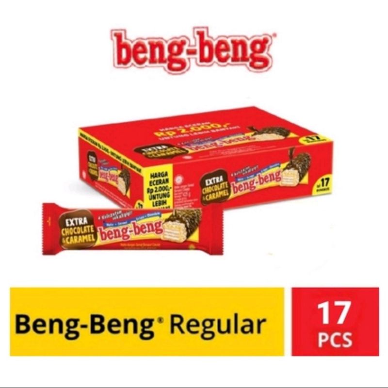 (NEW BOX) Beng-beng / Beng Beng Mayora (17 pcs)