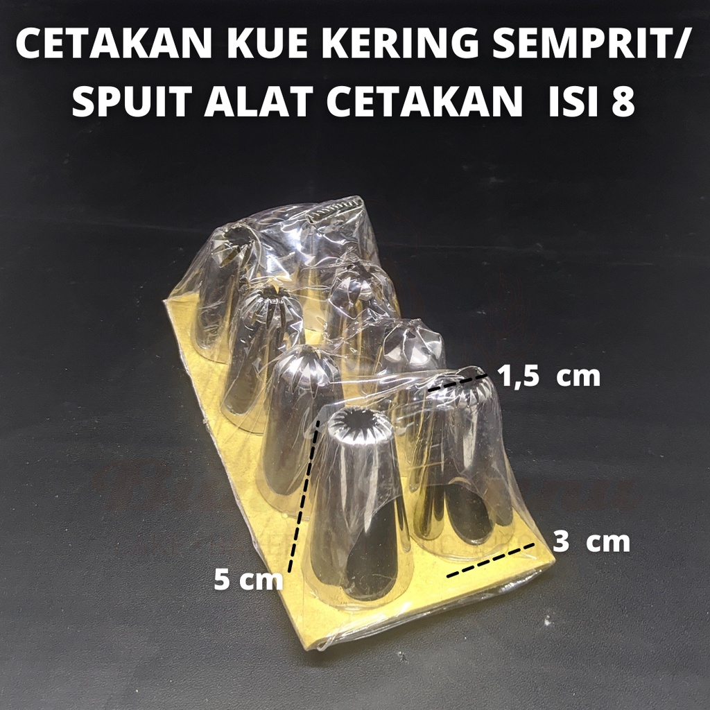 Cetakan Semprit Spuit Cetakan Kue Kering Bermacam