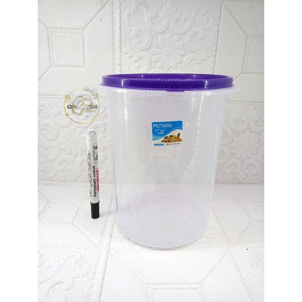Toples Plastik / Toples Mutiara 4 Liter / Toples Bening Transparan