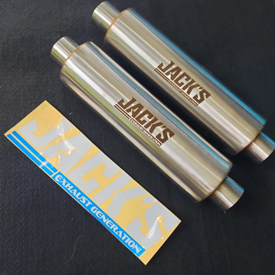 Knalpot Mobil Untuk Mobil Avanza Veloz Xenia Rush Resonator Jack's Exhaust