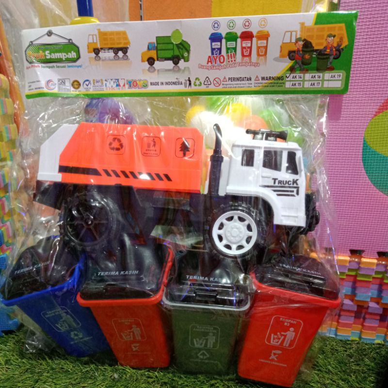 Mobil Mobilan Truck sampah Mainan anak