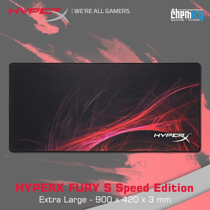 HyperX Fury S Speed Edition Cloth Gaming Mousepad - Extra Large XXL