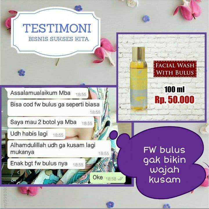 Facial Wash Bulus SR12 Sabun Muka Untuk Kulit Berminyak dan Berjerawat Kombinasi Bruntusan Kusam Melembabkan Mencerahkan Wajah Ori BPOM