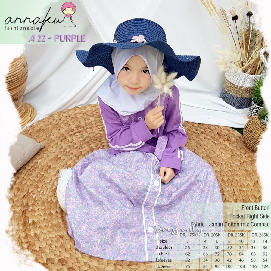 Gamis Anakku A22 By Endomoda
