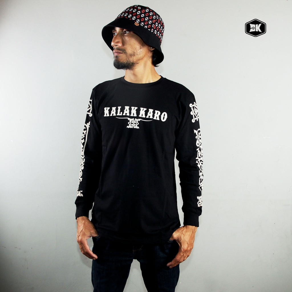 BK ETHNIC | Kaos T-Shirt Etnis Suku Batak |Kaos Basic Batak Karo | KALAK KARO