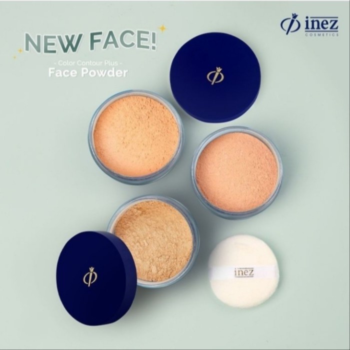 Inez Face Powder Glow 30 gr / Inez Color Contour Plus / Inez Face Powder