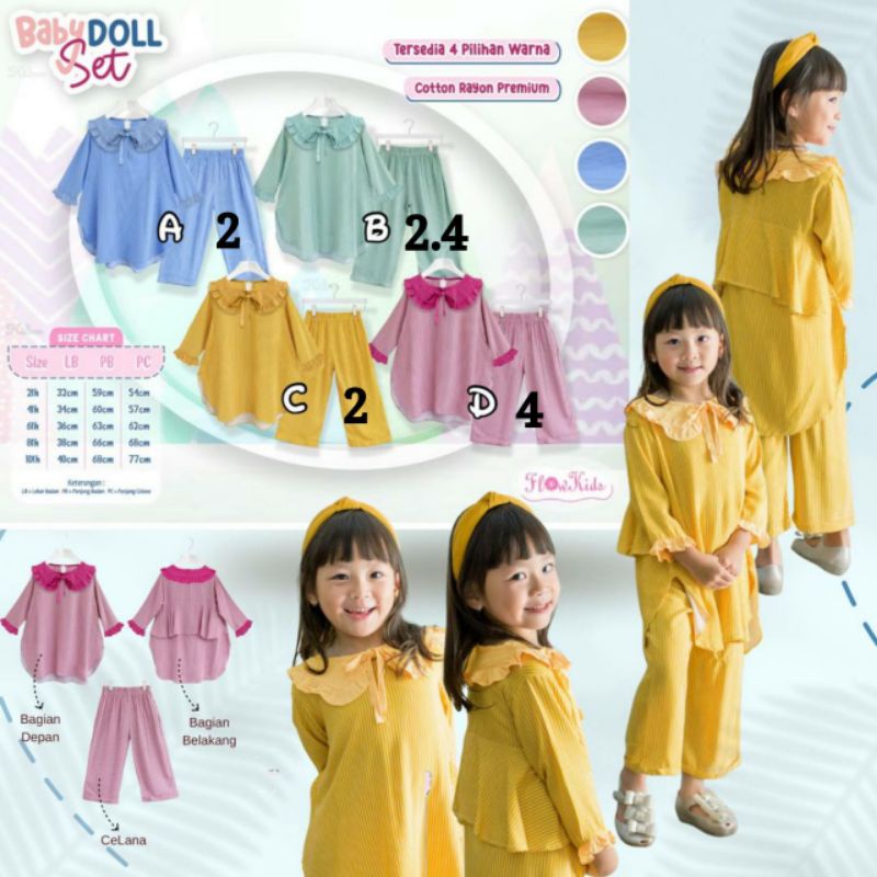 BabyDoll Set Flowkids