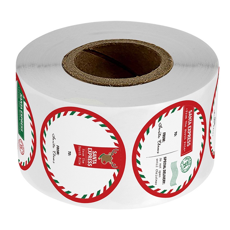 500pcs / roll Stiker Tulisan Thank You Untuk Scrapbook