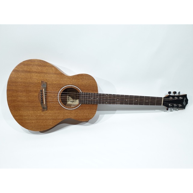 Gitar Akustik Merk Cowboy Original Tipe GW-2 NS Warna Cokelat Trusrod Senar String Murah Jakarta