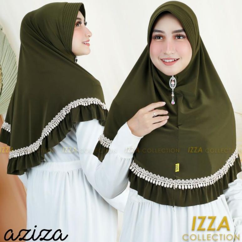 Hijab Instan Rampel Jersey Izza Collection Tanah Abang
