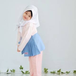  Set  Tunik Yusra PachiraKids baju  anak  perempuan  