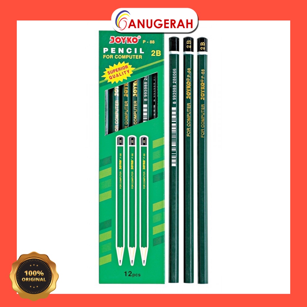 

JOYKO P-88 PENSIL 2B (PACK)