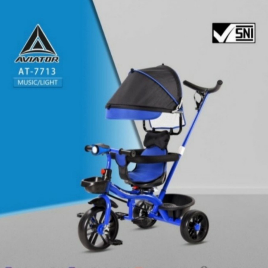 Sepeda Anak Roda Tiga Aviator AT 7713 Sepeda Roda 3