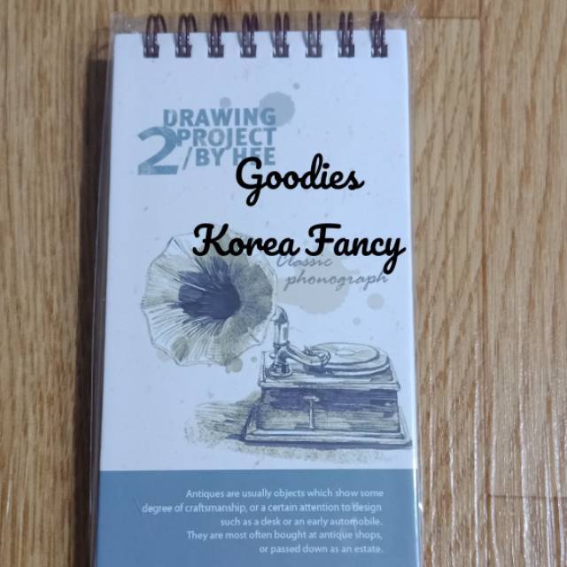 

Buku Tulis Notebook Up Ring Spiral Classic Ori Korea Ready Stocks