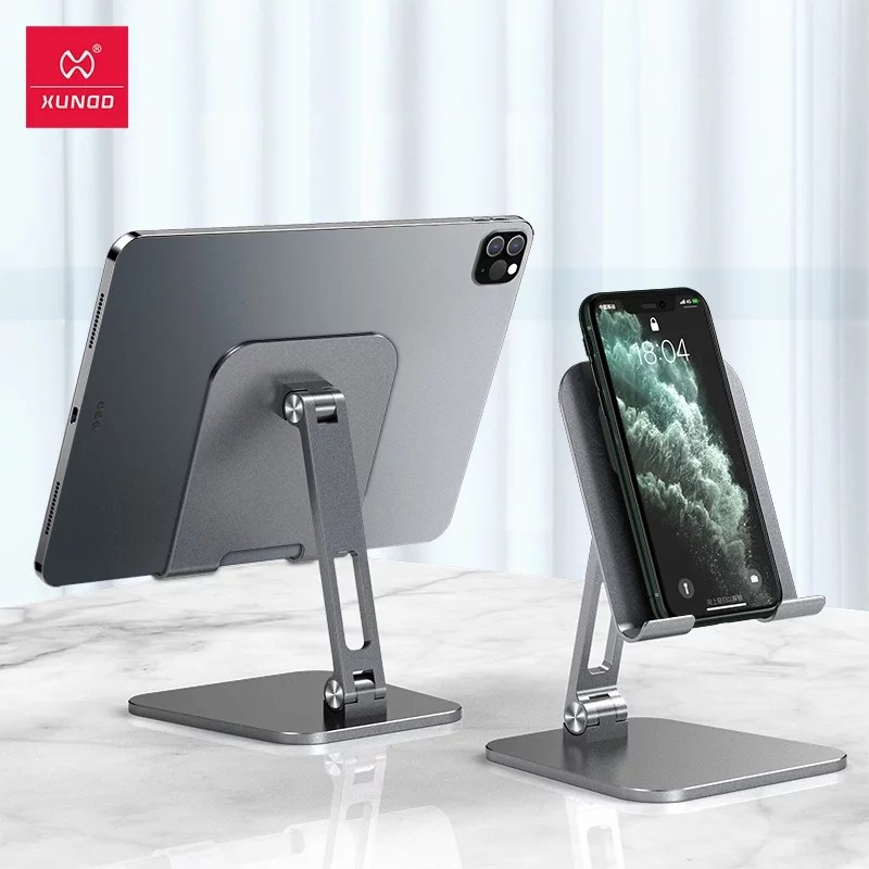 XUNDD iPad Pro Standing Aluminium Stand IPAD Size Foldable Adjustable